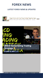 Mobile Screenshot of forexnews.biz